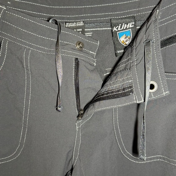 KUHL Women’s size 6 Charcoal Gray Pants Outdoorr Hiking Activewear - Picture 5 of 13